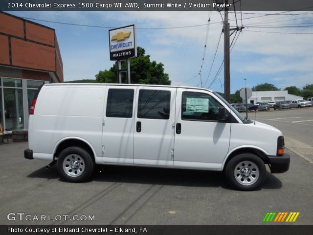 2014 Chevrolet Express 1500 Cargo WT AWD in Summit White