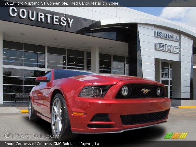 2013 Ford Mustang GT Convertible in Red Candy Metallic