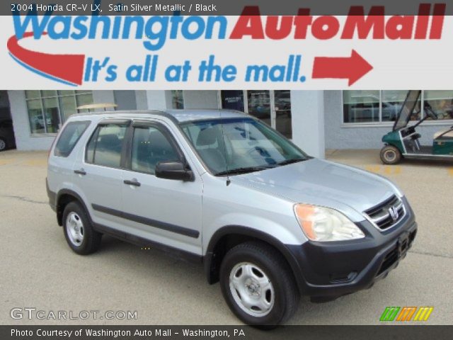 2004 Honda CR-V LX in Satin Silver Metallic