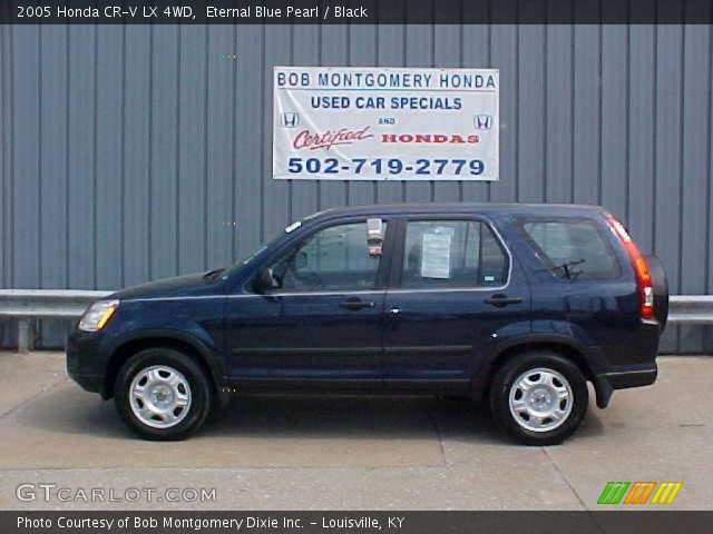 2005 Honda CR-V LX 4WD in Eternal Blue Pearl