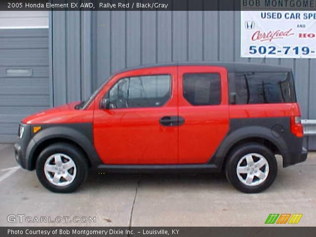 2005 Honda Element EX AWD in Rallye Red