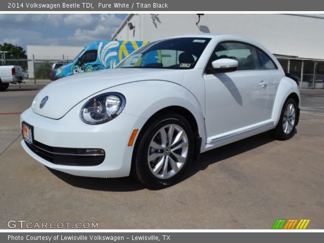 2014 Volkswagen Beetle TDI in Pure White