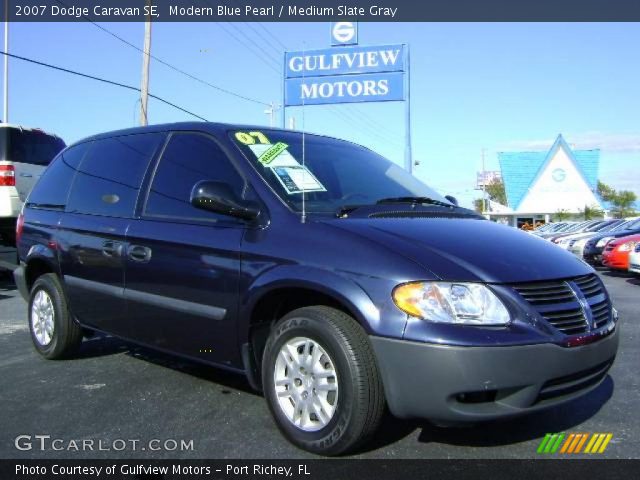2007 Dodge Caravan SE in Modern Blue Pearl