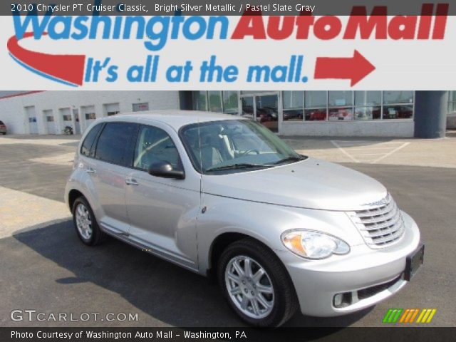 2010 Chrysler PT Cruiser Classic in Bright Silver Metallic
