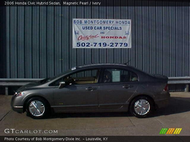 2006 Honda Civic Hybrid Sedan in Magnetic Pearl
