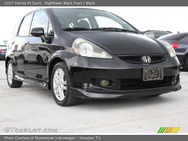 2007 Honda Fit Sport in Nighthawk Black Pearl