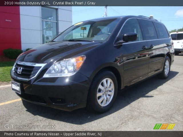 2010 Honda Odyssey EX-L in Crystal Black Pearl