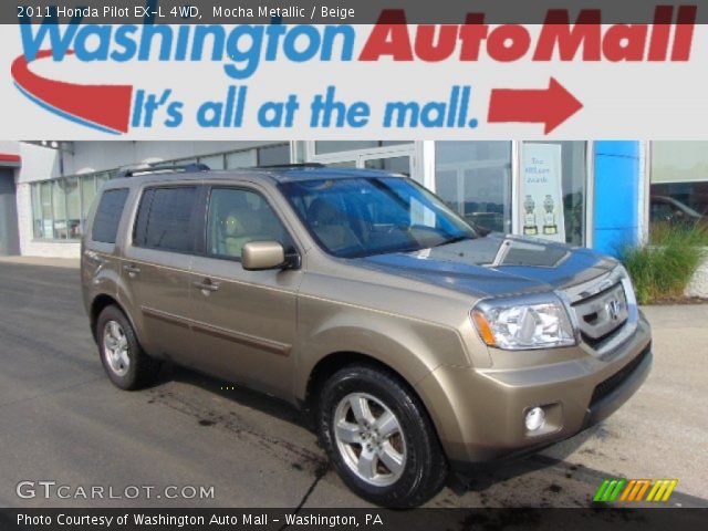 2011 Honda Pilot EX-L 4WD in Mocha Metallic