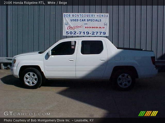 2006 Honda Ridgeline RTL in White