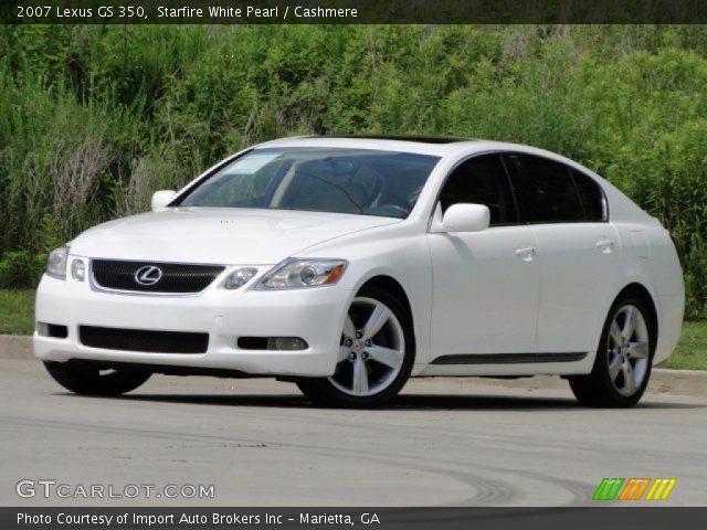 2007 Lexus GS 350 in Starfire White Pearl