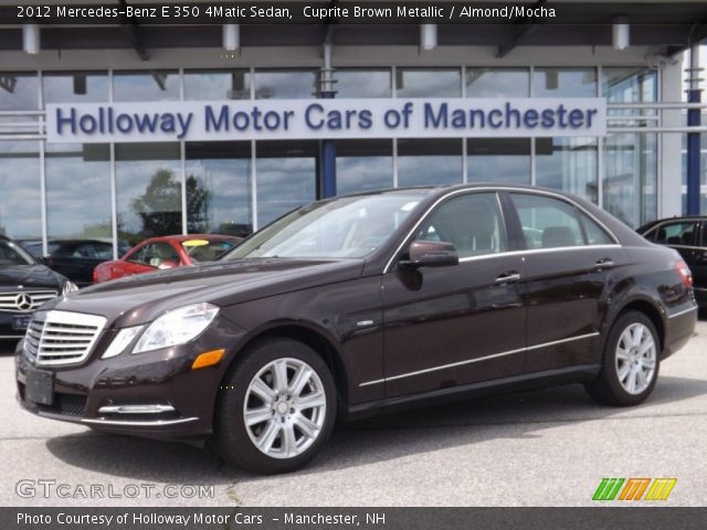 2012 Mercedes-Benz E 350 4Matic Sedan in Cuprite Brown Metallic