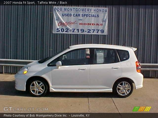 2007 Honda Fit Sport in Taffeta White