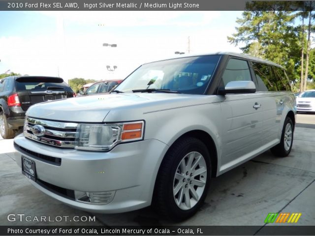 2010 Ford Flex SEL AWD in Ingot Silver Metallic