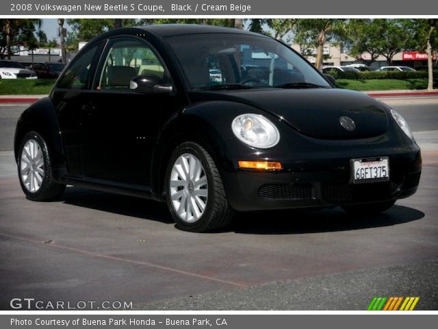 2008 Volkswagen New Beetle S Coupe in Black