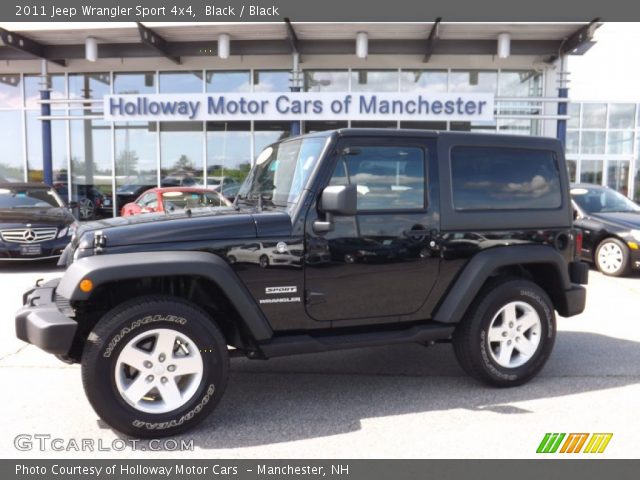 2011 Jeep Wrangler Sport 4x4 in Black