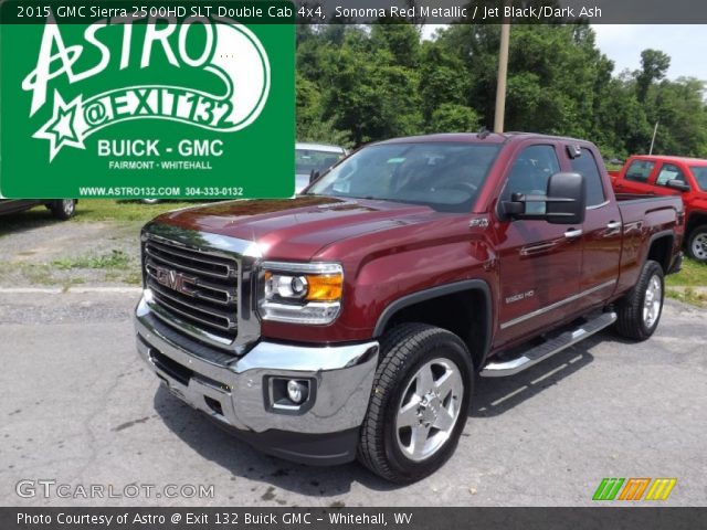 2015 GMC Sierra 2500HD SLT Double Cab 4x4 in Sonoma Red Metallic