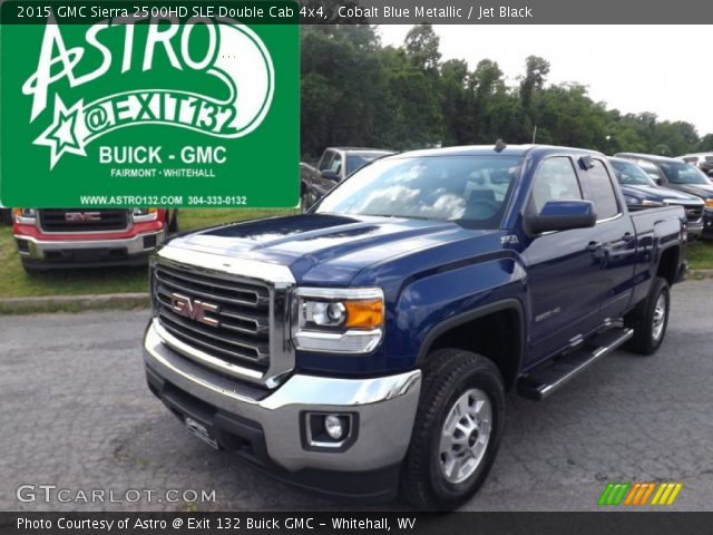 2015 GMC Sierra 2500HD SLE Double Cab 4x4 in Cobalt Blue Metallic