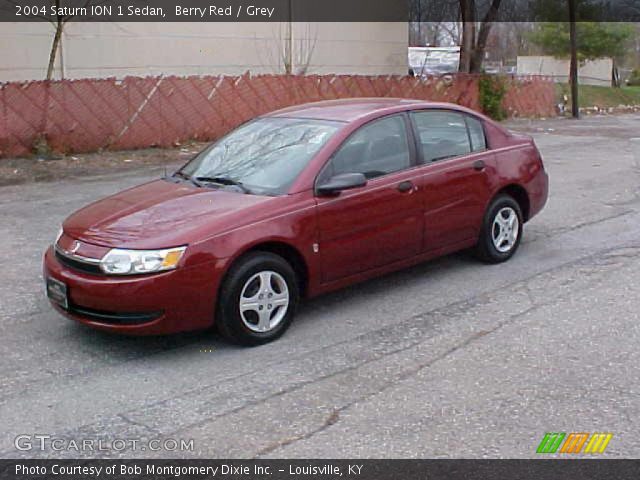 2004 Saturn ION 1 Sedan in Berry Red