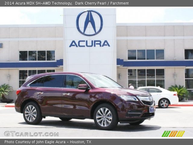 2014 Acura MDX SH-AWD Technology in Dark Cherry Pearl