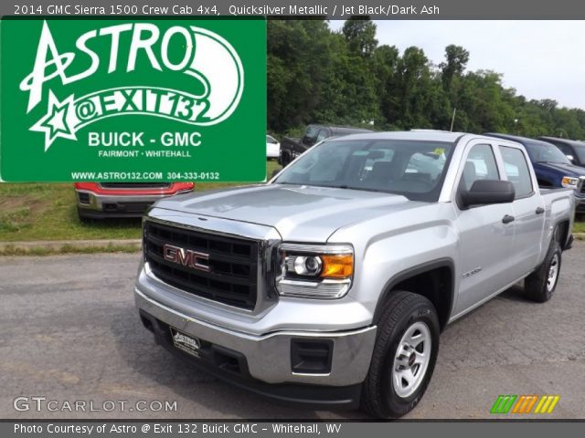 2014 GMC Sierra 1500 Crew Cab 4x4 in Quicksilver Metallic