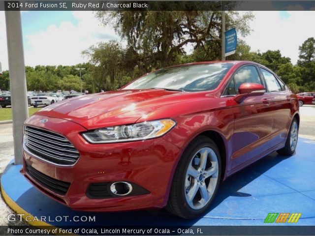 2014 Ford Fusion SE in Ruby Red