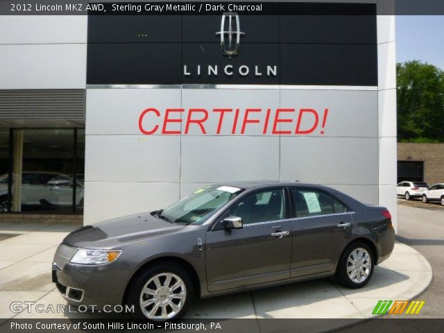 2012 Lincoln MKZ AWD in Sterling Gray Metallic