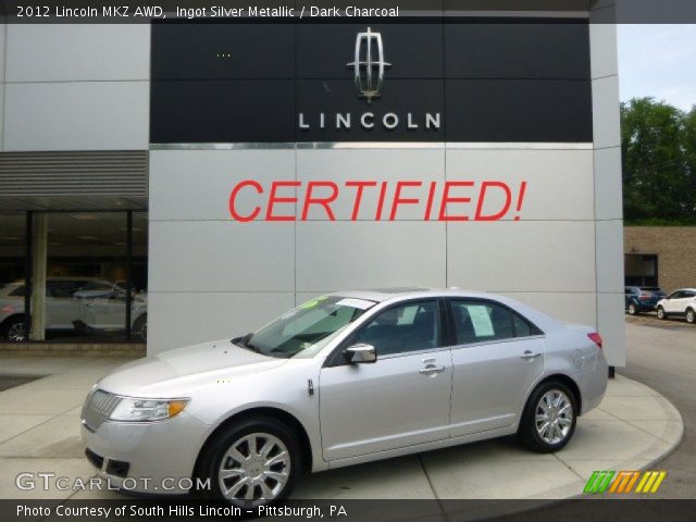 2012 Lincoln MKZ AWD in Ingot Silver Metallic