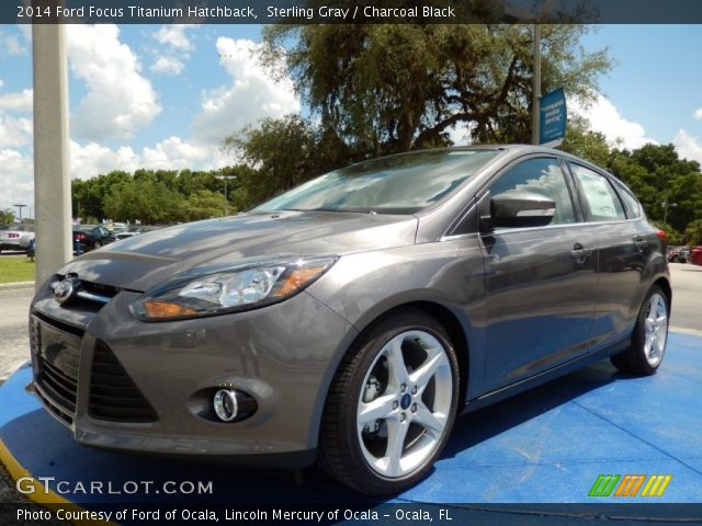 2014 Ford Focus Titanium Hatchback in Sterling Gray