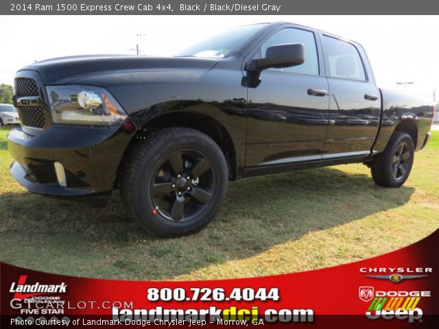 2014 Ram 1500 Express Crew Cab 4x4 in Black