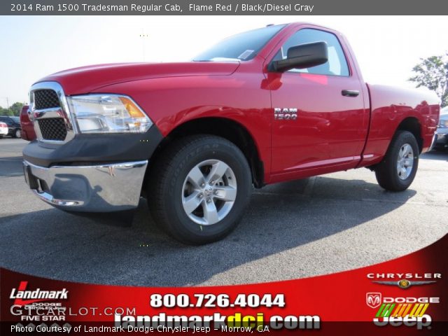 2014 Ram 1500 Tradesman Regular Cab in Flame Red