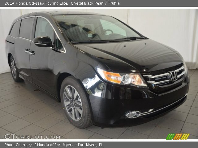 2014 Honda Odyssey Touring Elite in Crystal Black Pearl