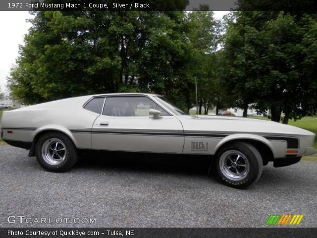 1972 Ford Mustang Mach 1 Coupe in Silver