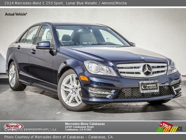 2014 Mercedes-Benz C 250 Sport in Lunar Blue Metallic