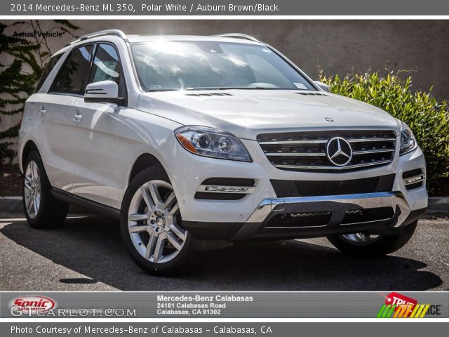 2014 Mercedes-Benz ML 350 in Polar White