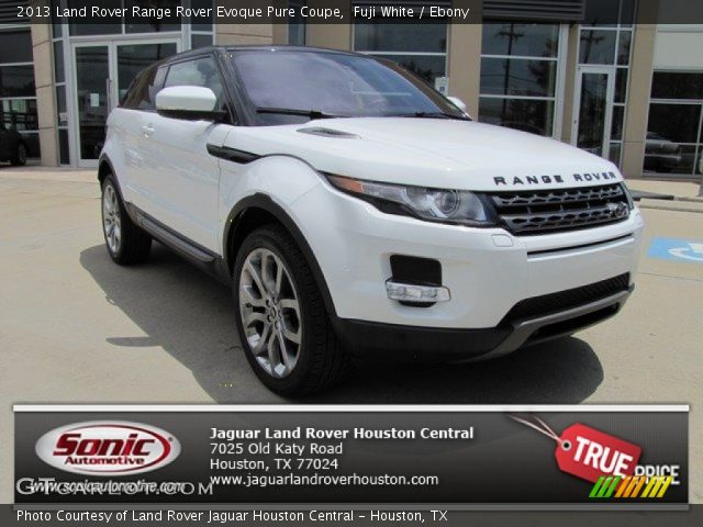 2013 Land Rover Range Rover Evoque Pure Coupe in Fuji White