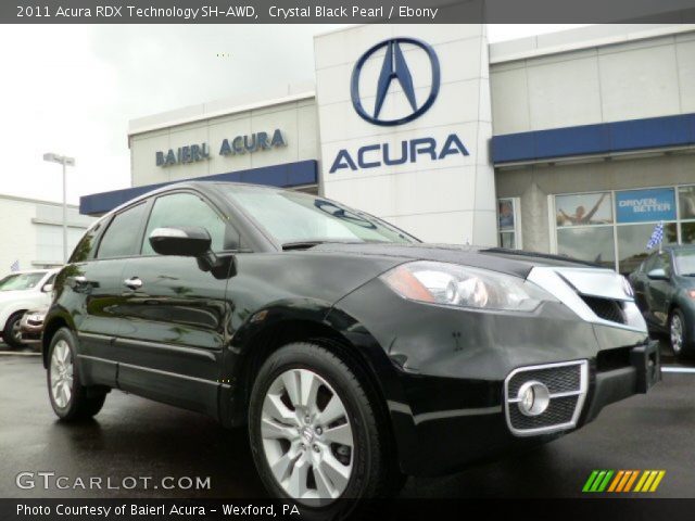 2011 Acura RDX Technology SH-AWD in Crystal Black Pearl