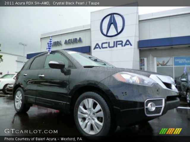 2011 Acura RDX SH-AWD in Crystal Black Pearl