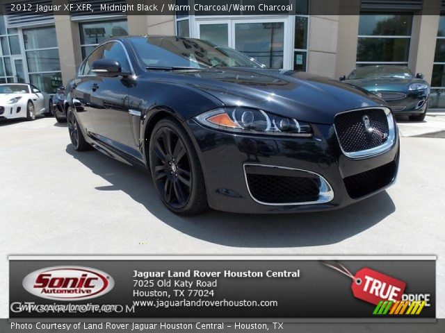 2012 Jaguar XF XFR in Midnight Black
