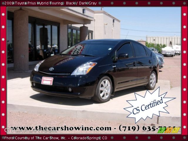 2009 Toyota Prius Hybrid Touring in Black