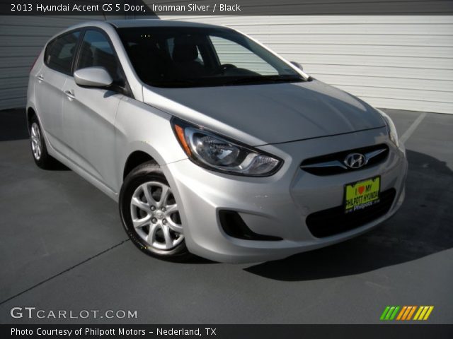 2013 Hyundai Accent GS 5 Door in Ironman Silver