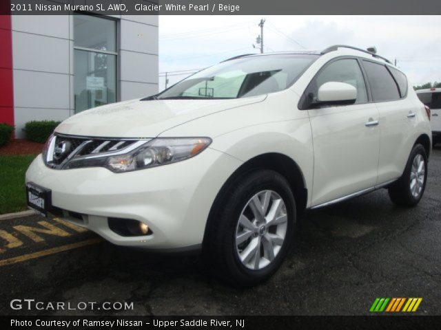 2011 Nissan Murano SL AWD in Glacier White Pearl