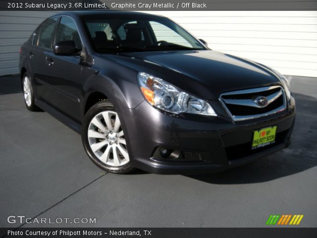 2012 Subaru Legacy 3.6R Limited in Graphite Gray Metallic