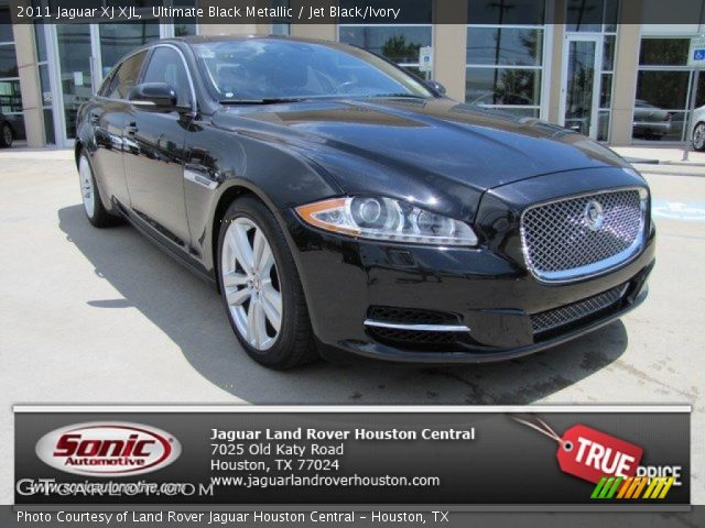 2011 Jaguar XJ XJL in Ultimate Black Metallic