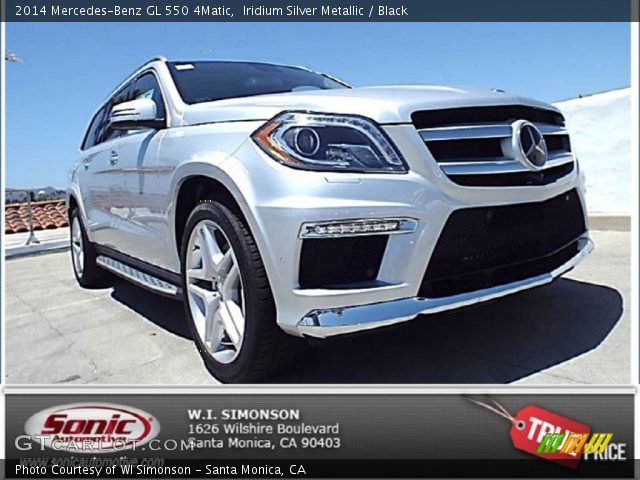 2014 Mercedes-Benz GL 550 4Matic in Iridium Silver Metallic