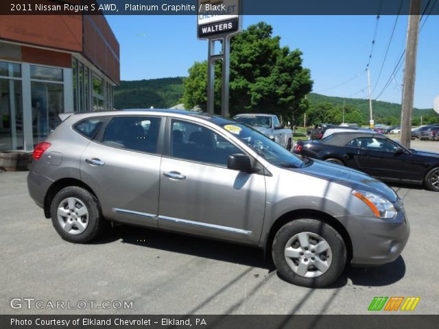 2011 Nissan Rogue S AWD in Platinum Graphite