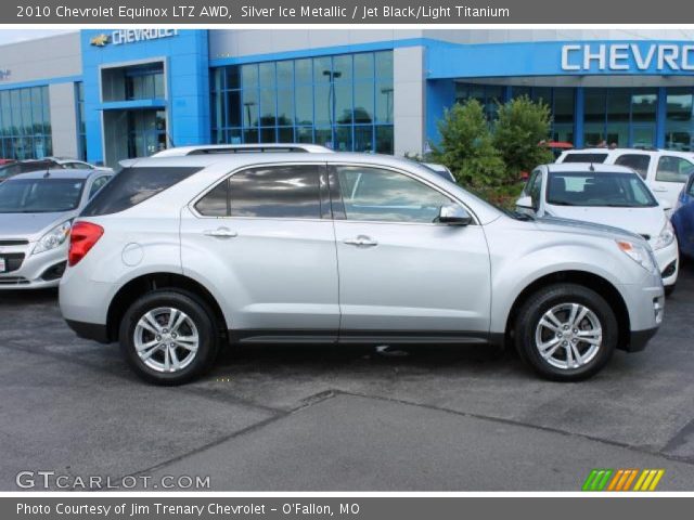 2010 Chevrolet Equinox LTZ AWD in Silver Ice Metallic