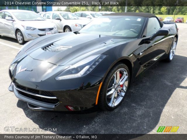 2014 Chevrolet Corvette Stingray Convertible Z51 in Black