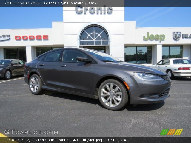2015 Chrysler 200 S in Granite Crystal Metallic