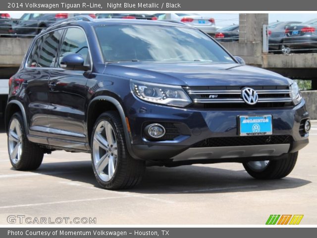 2014 Volkswagen Tiguan R-Line in Night Blue Metallic