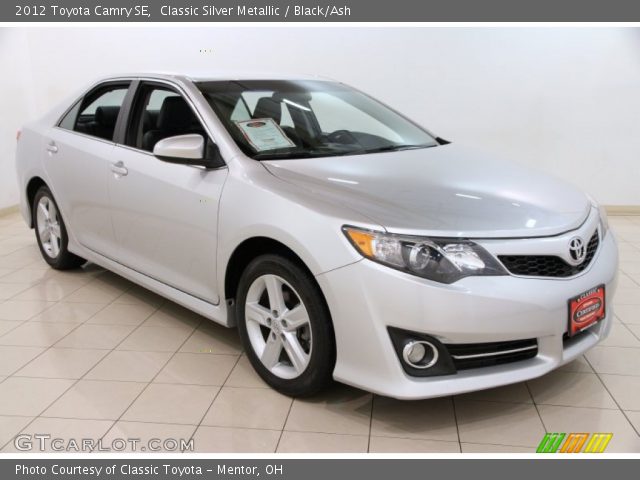 2012 Toyota Camry SE in Classic Silver Metallic